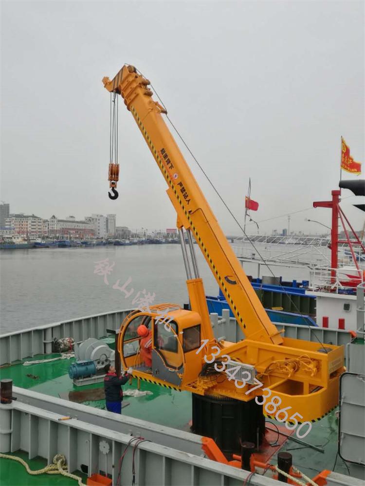 山東臨沂甲板起重機廠家起重機耐沖擊，制動性能好